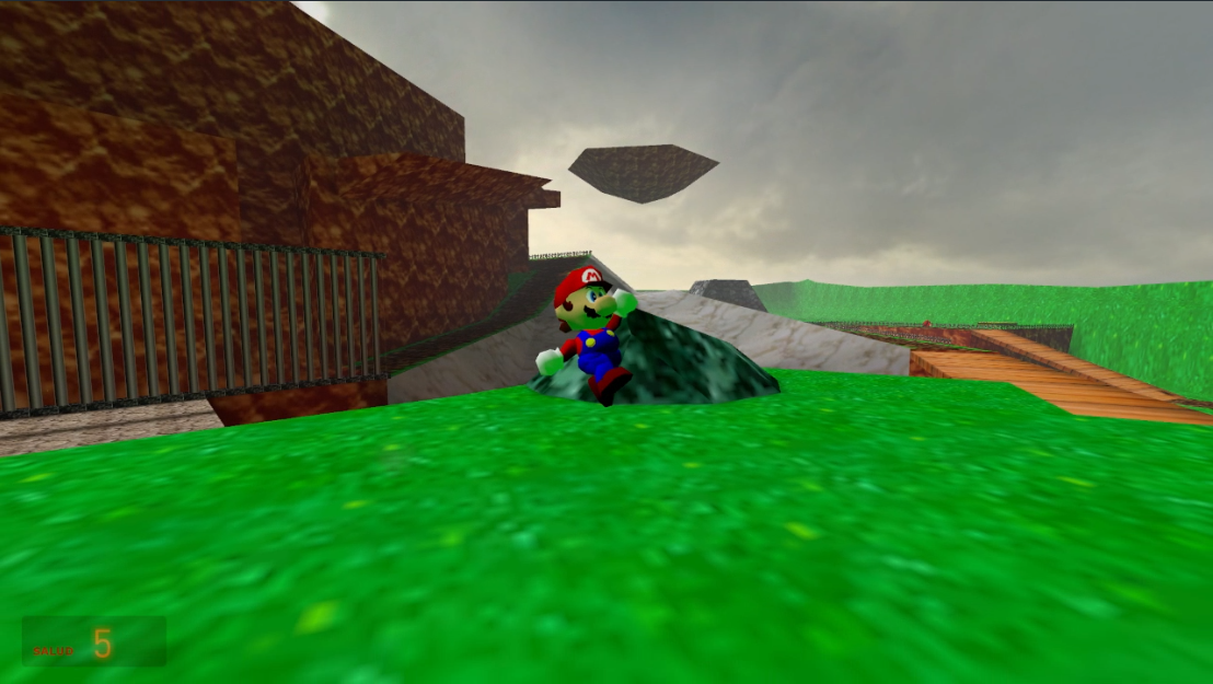 Mario is now in 'Garry's Mod' with his entire 'Super Mario 64