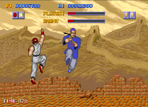 Street Fighter 1 (1987) - Complete Gameplay 