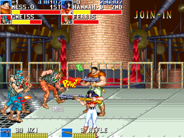 Cadillacs & Dinosaurs (arcade): um clássico da porrada tipo beat 'em up -  Arkade