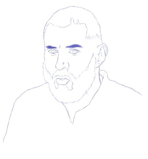 karim benzema drawing