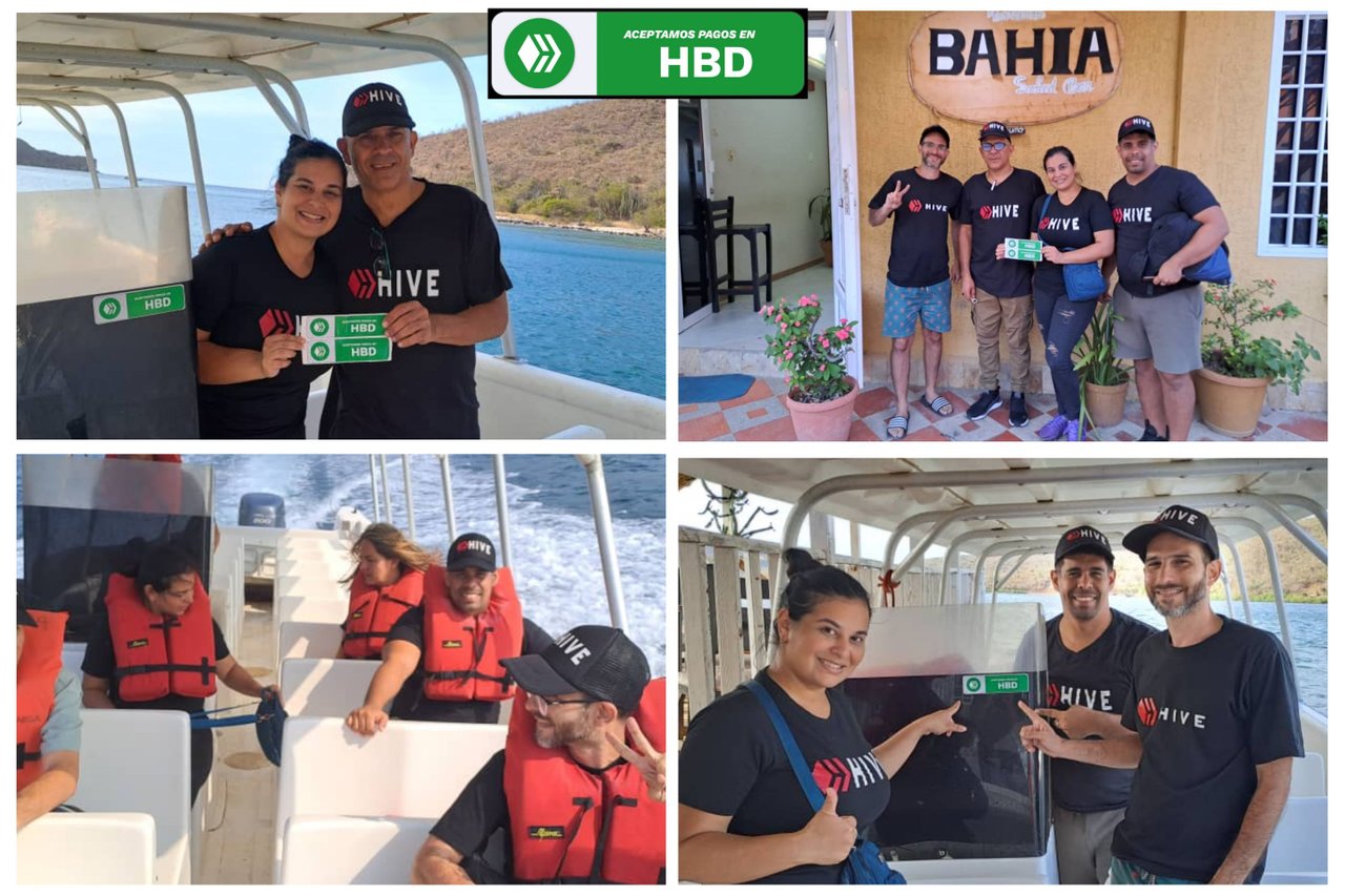 [Esp/Eng] Desde el parque nacional Mochima impulsamos la cripto adopcion de Hive/HBD en el sector turismo del estado Sucre.