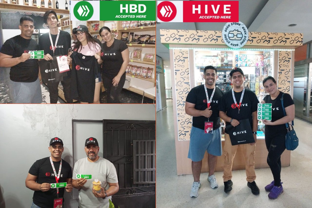 Advances: Three businesses join the adoption of our HIVE/HBD cryptoassets in the city of Cumaná.