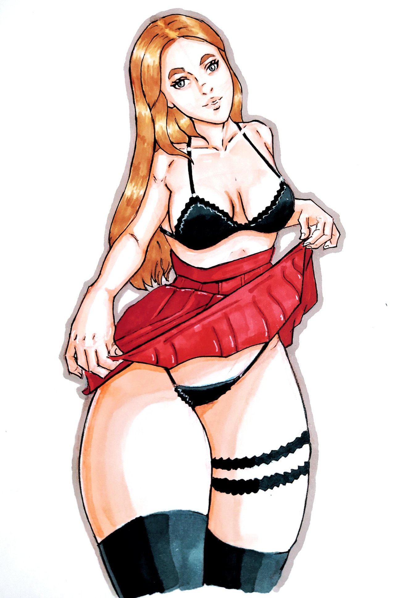 Kiko Baka Fanart Traditional Drawing [Eng-Esp] | PeakD