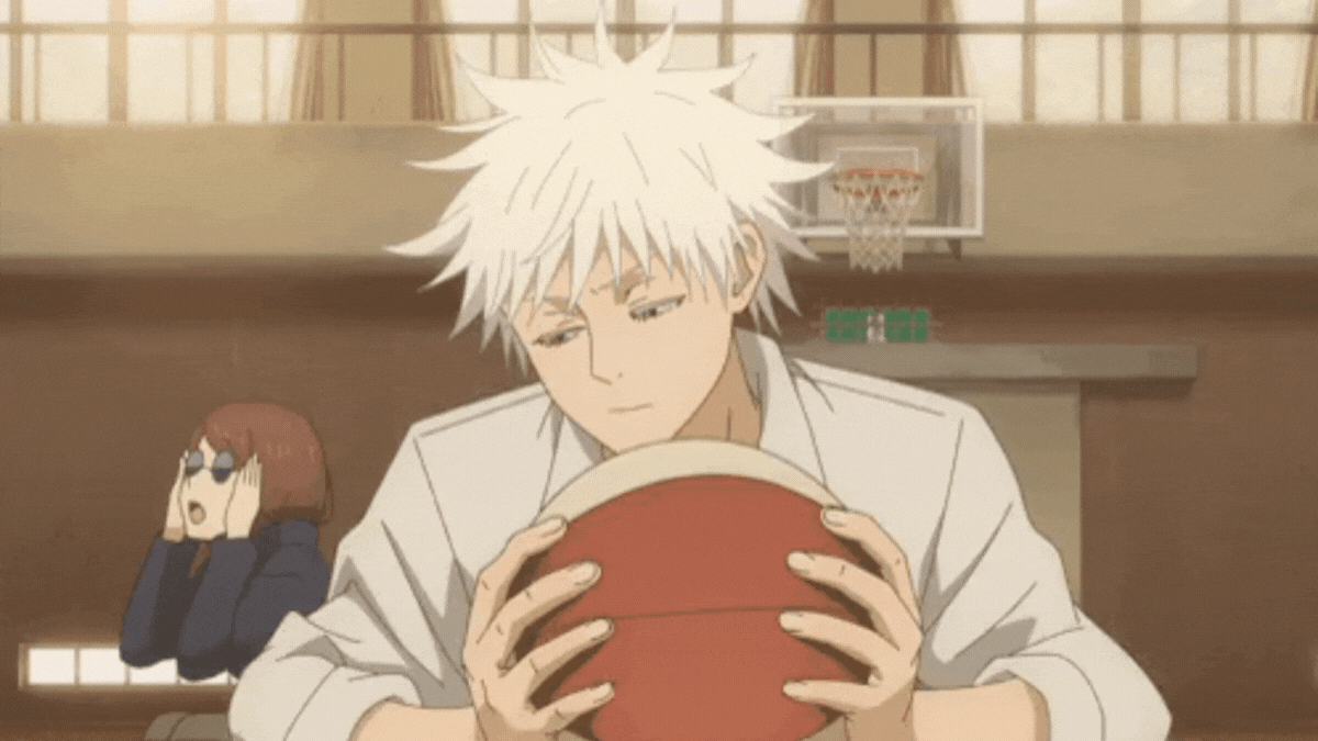 Draw with me a cute and adorable Fanart of Gojo Satoru from the anime JJK!♡.gif