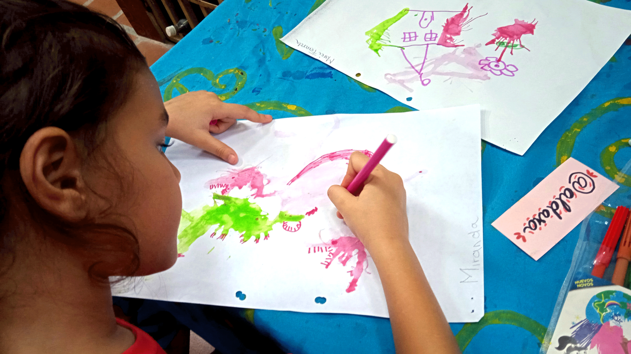 Manualidades con Papel y Pintura para Niños//Paper and Paint Crafts for  Children (ESP-ENG)