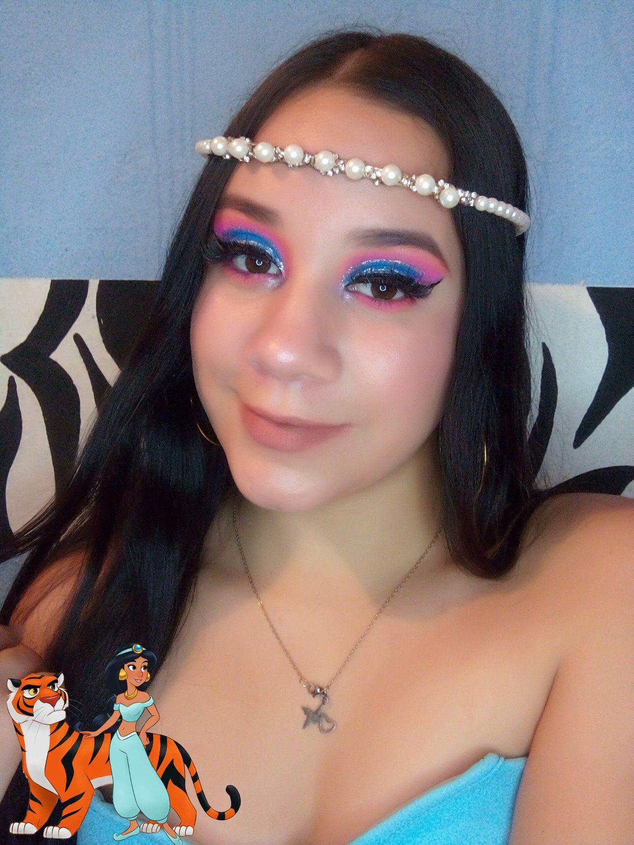 Maquillaje inspirado en la preciosa princesa Jazmín?? // Makeup inspired  by the beautiful princess Jasmine?? By alesquisa18 | PeakD