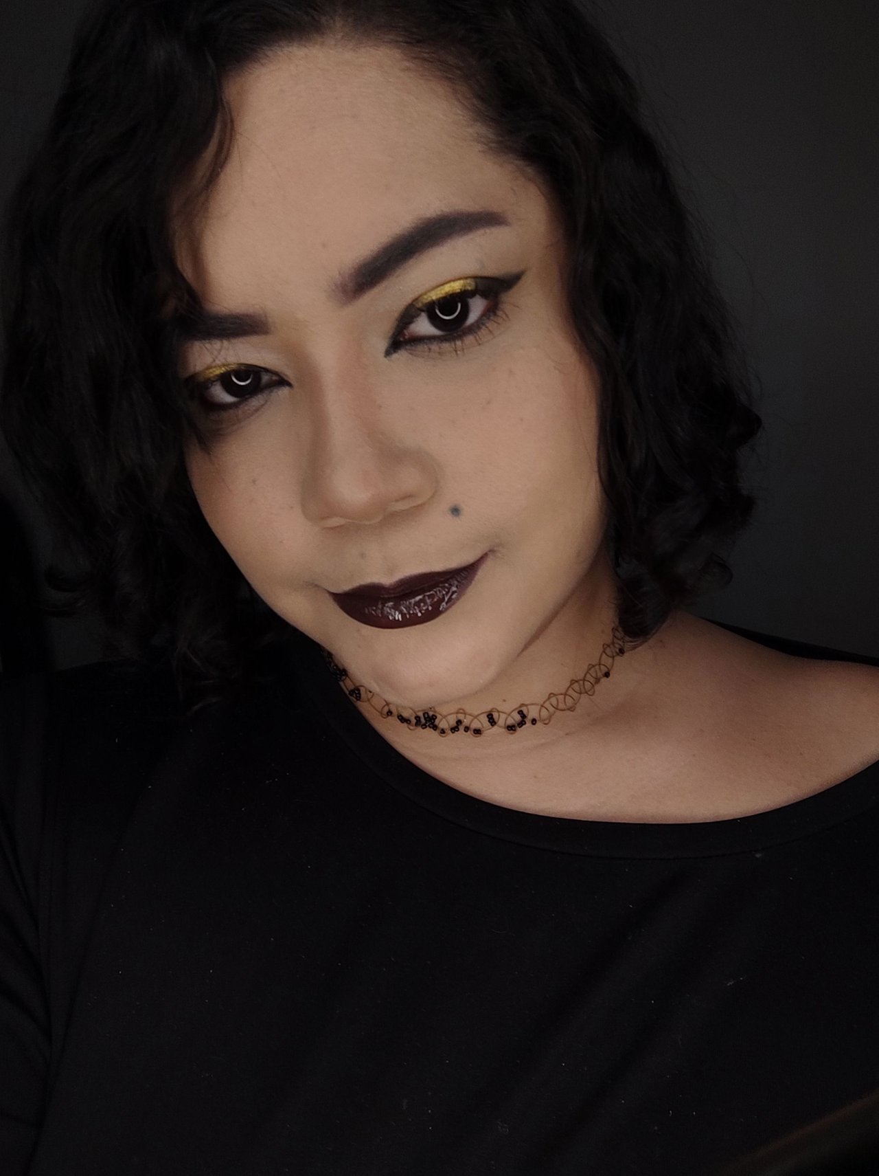 Dark and gold
