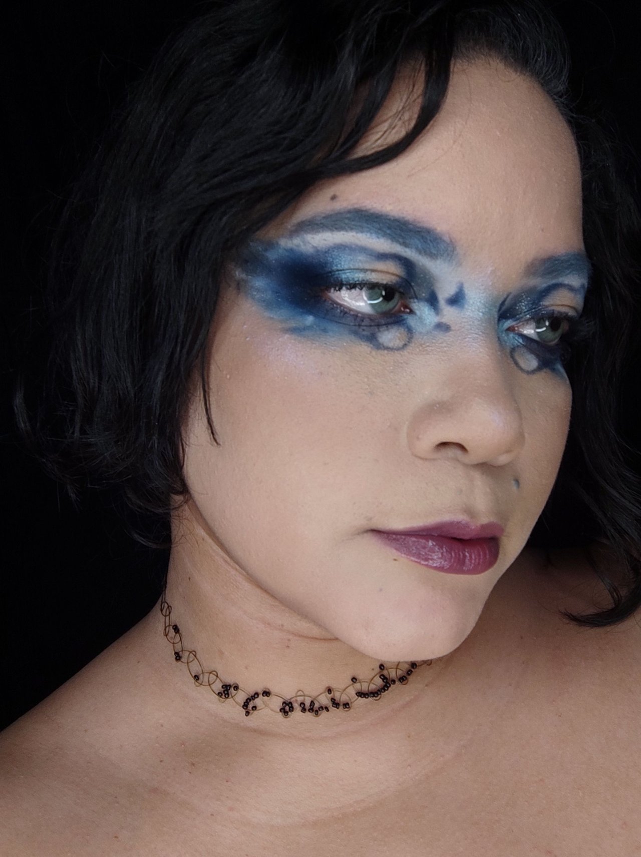 Blue texture