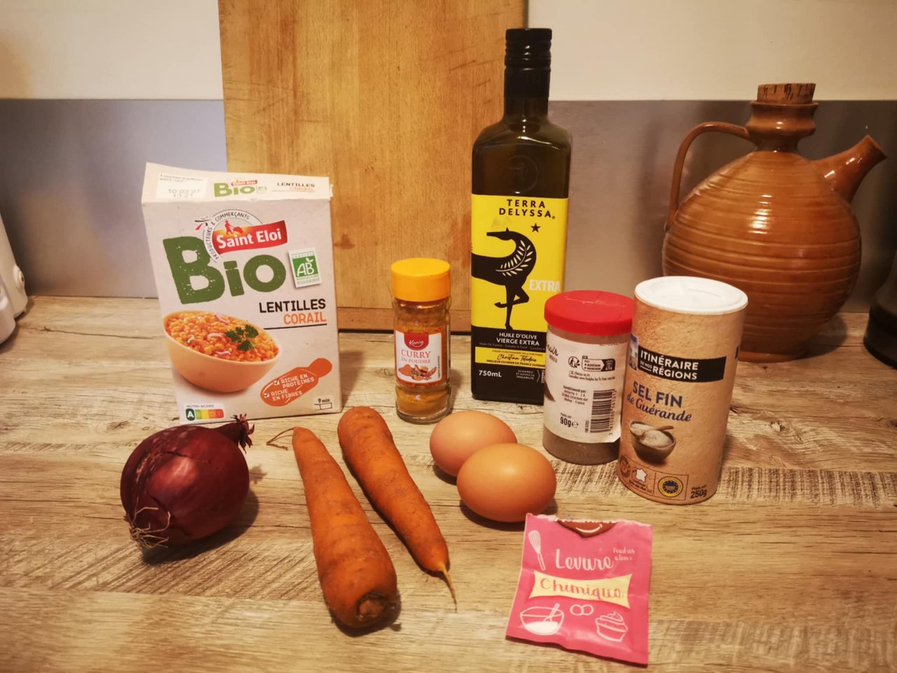 Red lentil muffins // Muffins aux lentilles corail [EN/FR]
