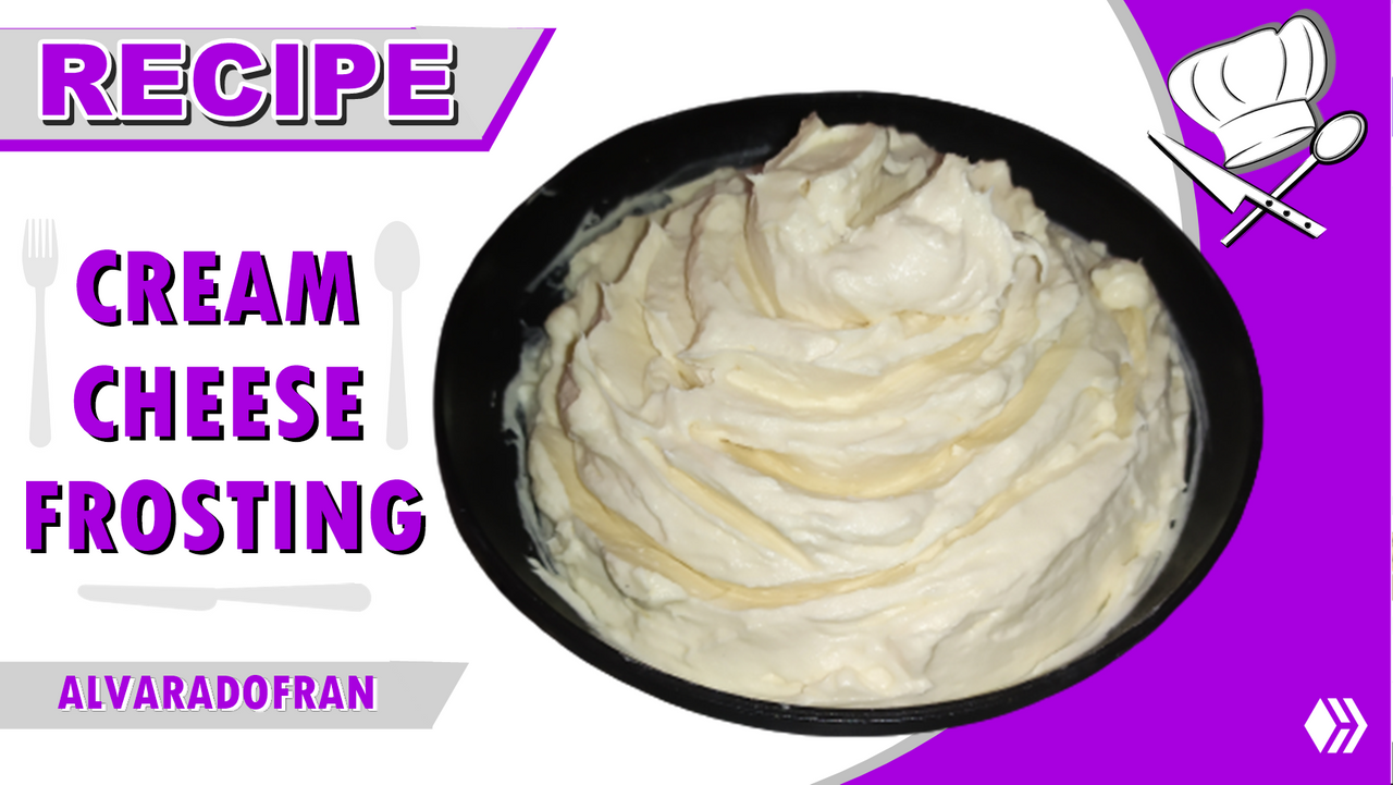 RECETA: Frosting de queso crema || RECIPE: Cream Cheese Frosting [Esp-Eng]  | PeakD
