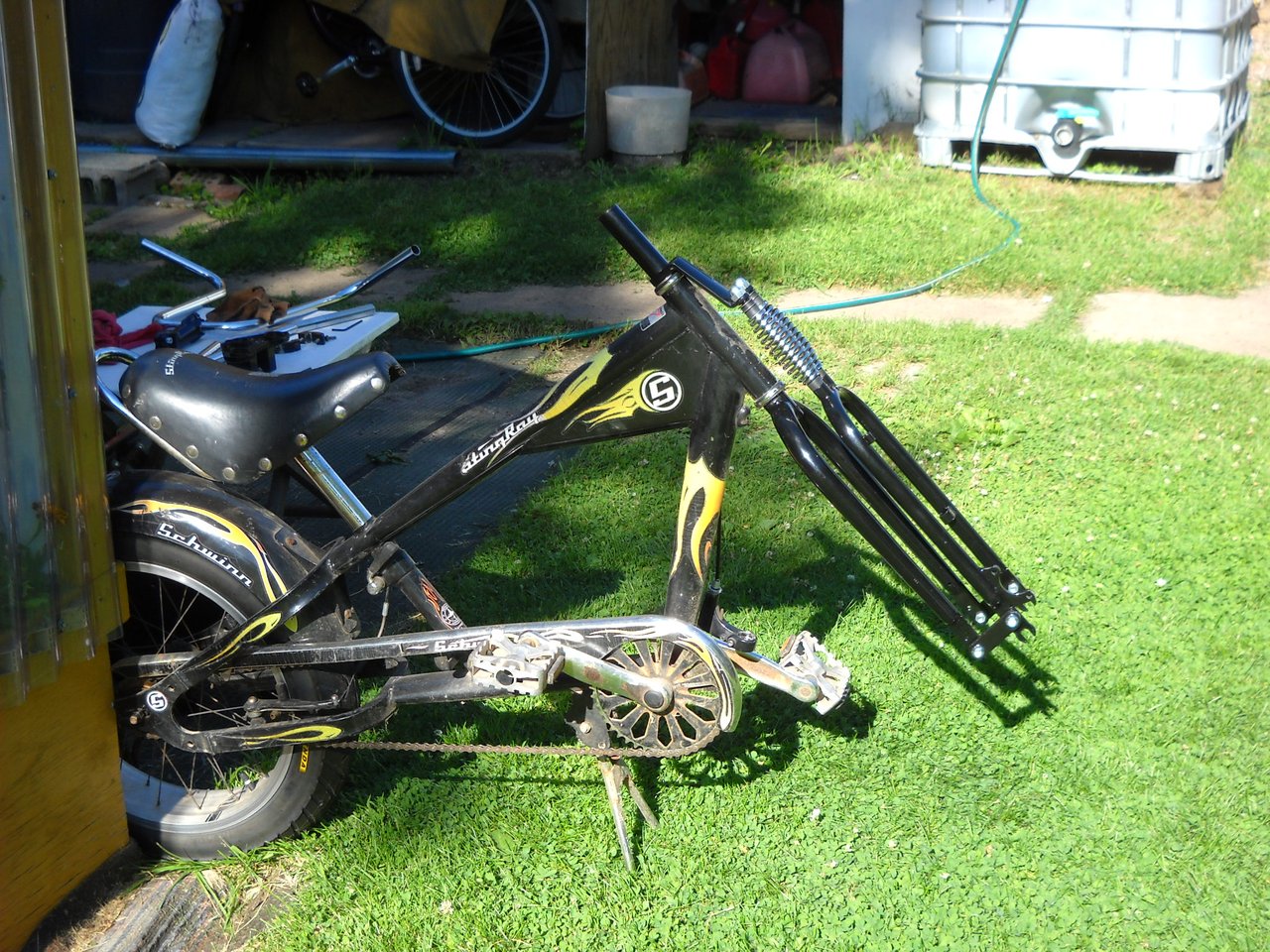A Bicycle Project, the Schwinn Stingray Chopper, part 2 | PeakD