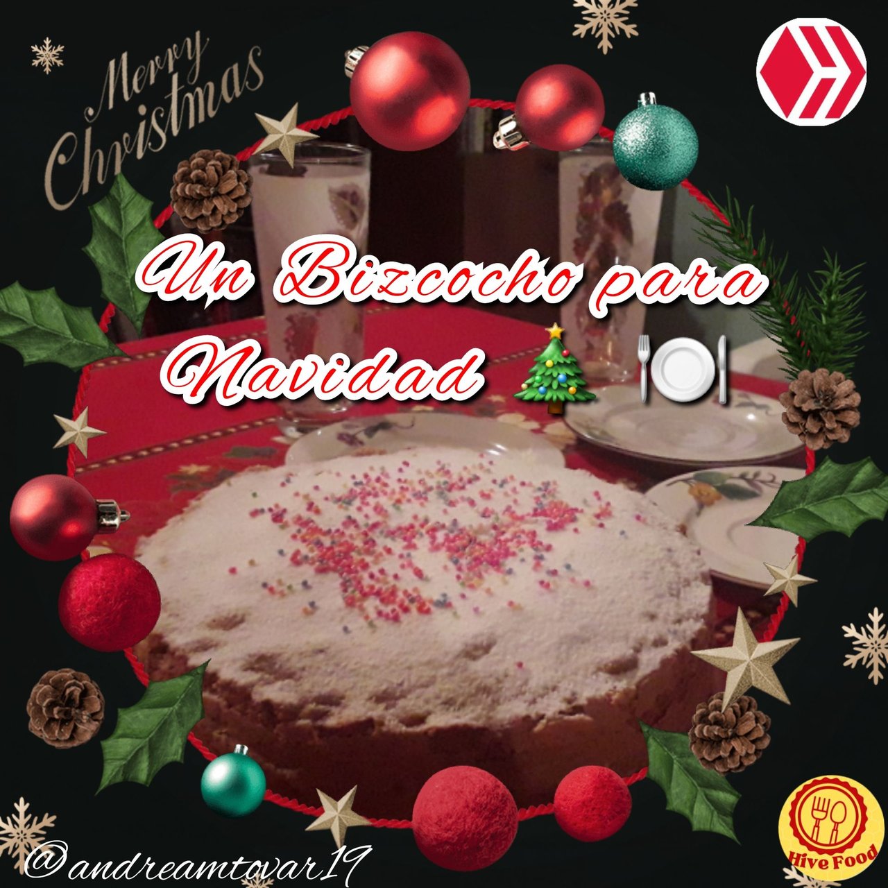 Delicioso y sencillo Bizcocho Navideño ?? // Delicious and easy Christmas  Cake ?? | PeakD