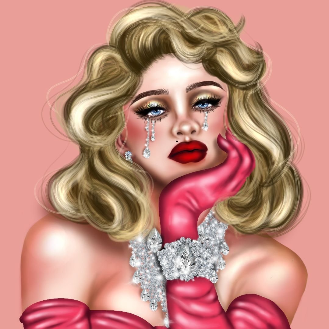 💖MADONNA MATERIAL GIRL ILLUSTRATION FANART💖 | PeakD