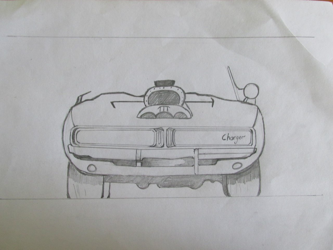 ESP/ENG] Dibujando automóviles - Dodge Charger (1970) / Drawing Cars - Dodge  Charger (1970) | PeakD