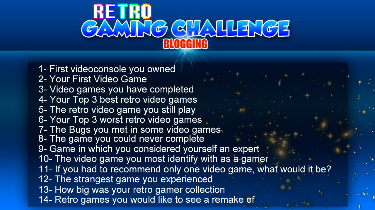 Old School Video Game Challenge, Videogames