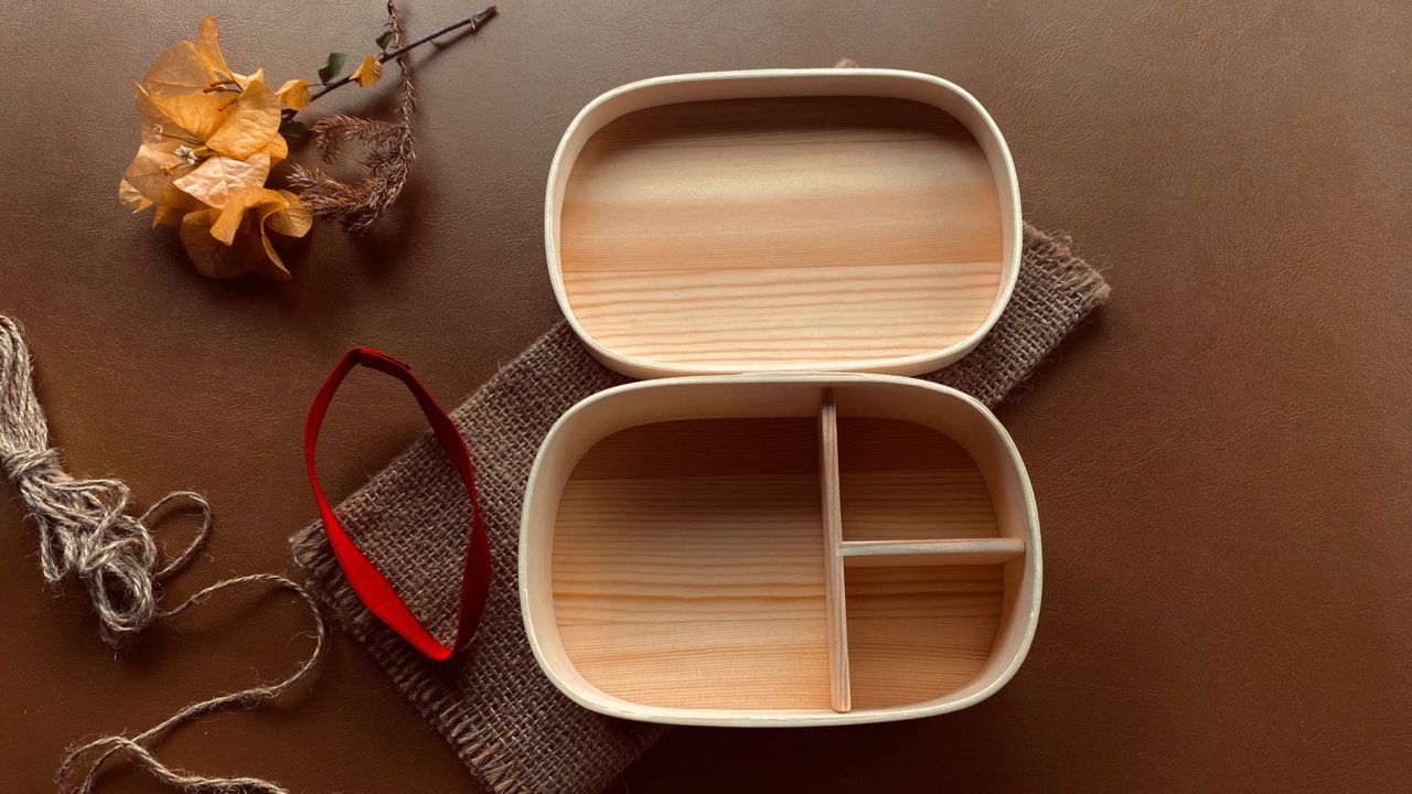 Aesthetic Wooden Bento Box To Support A Healthier Lifestyle