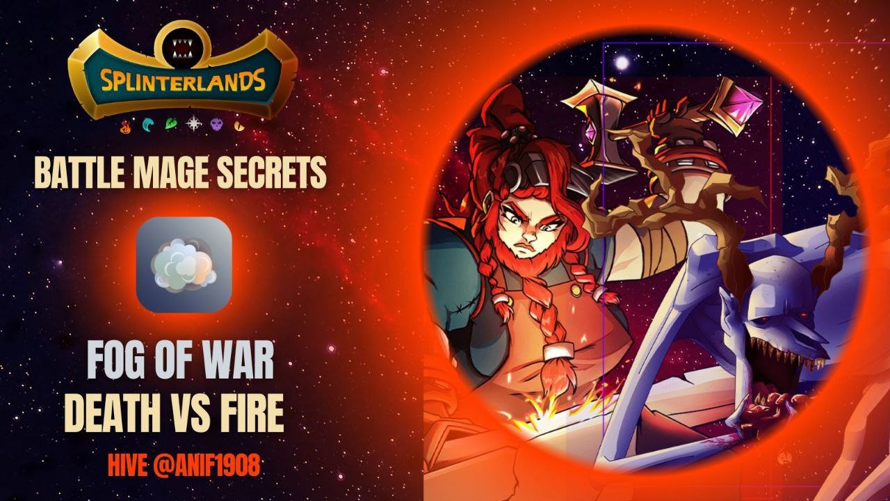 Death vs Fire, FOG OF WAR! Mage Secrets battle Challenge!