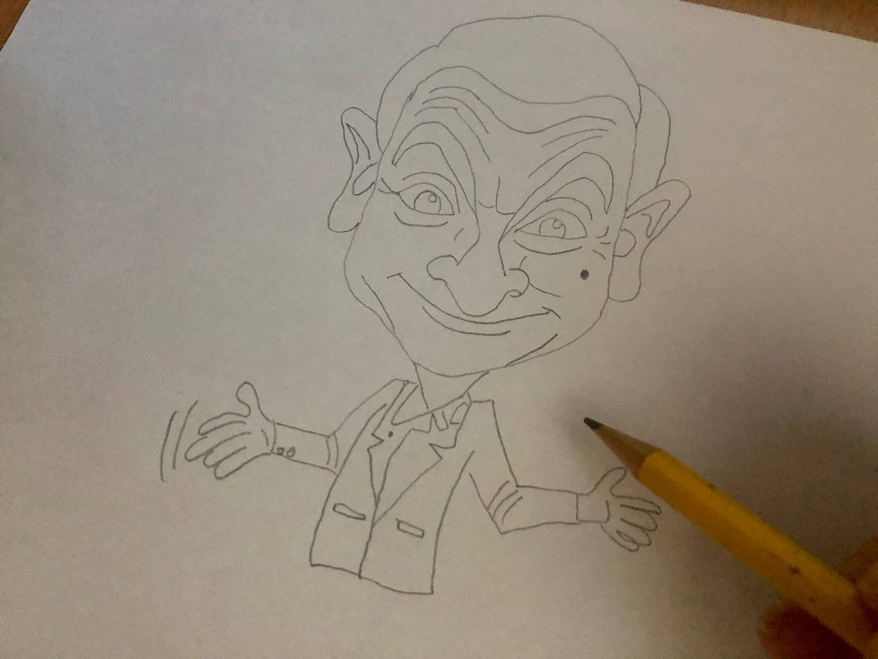 Eng- Esp ] Mr. Bean Cartoon | Caricatura de Mr. Bean | PeakD