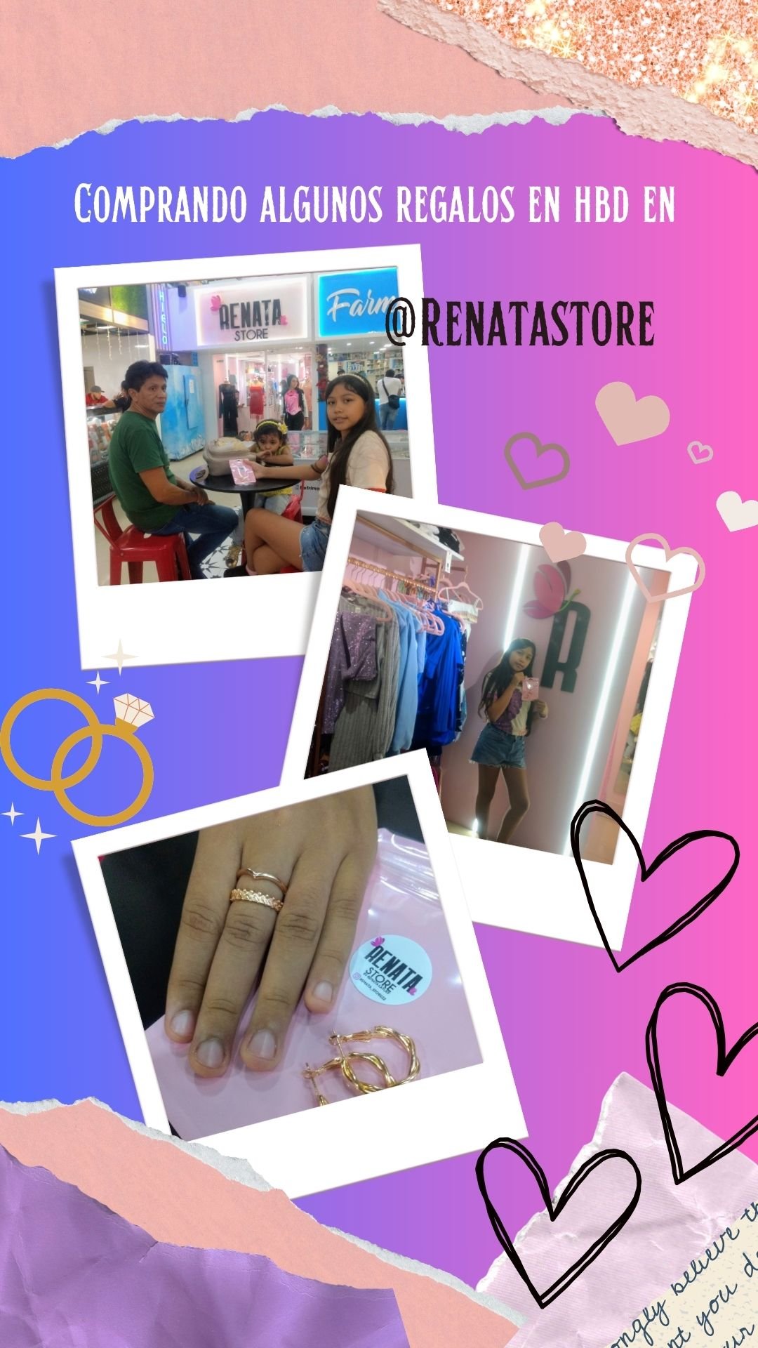 Comprando unos regalos en HBD en @renatastore [Spa/Eng]