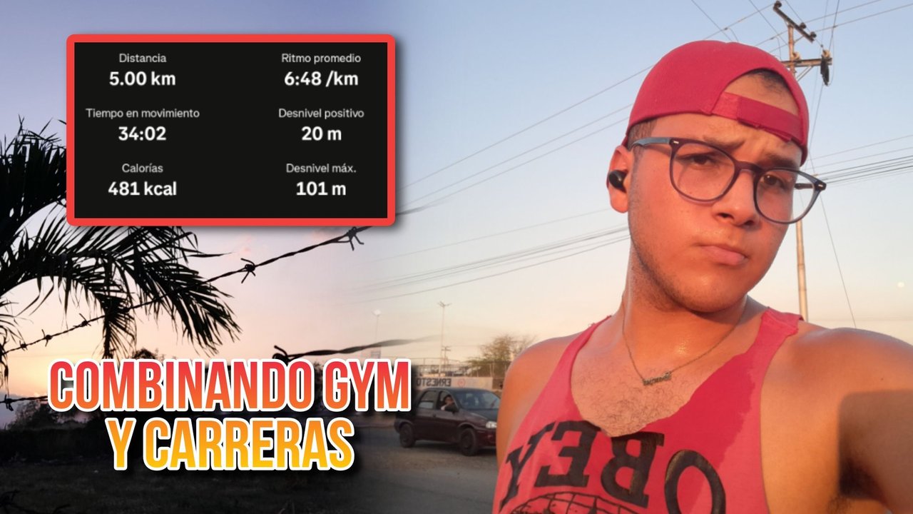 PRIMERA CARRERA DESPUÉS DE HABER EMPEZADO AL GYM [ESP - ENG] 💪🏻🏋🏻‍♀️