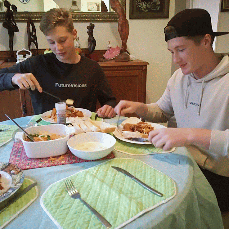 miss cooking for family.gif