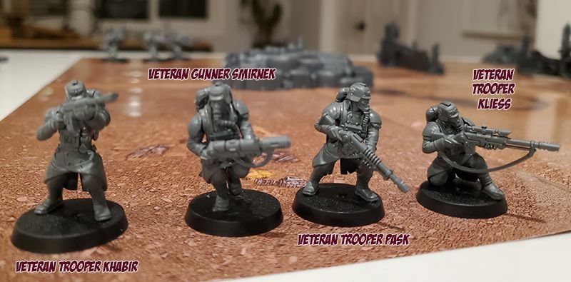 Veteran Guardsman team