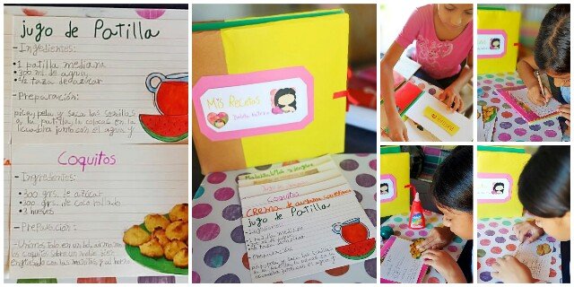 Homework: Diy Cookbook / School Project👧📚📕🍴, Tarea en casa: Diy  Recetario de Cocina / Proyecto Escolar👧📚📕🍴