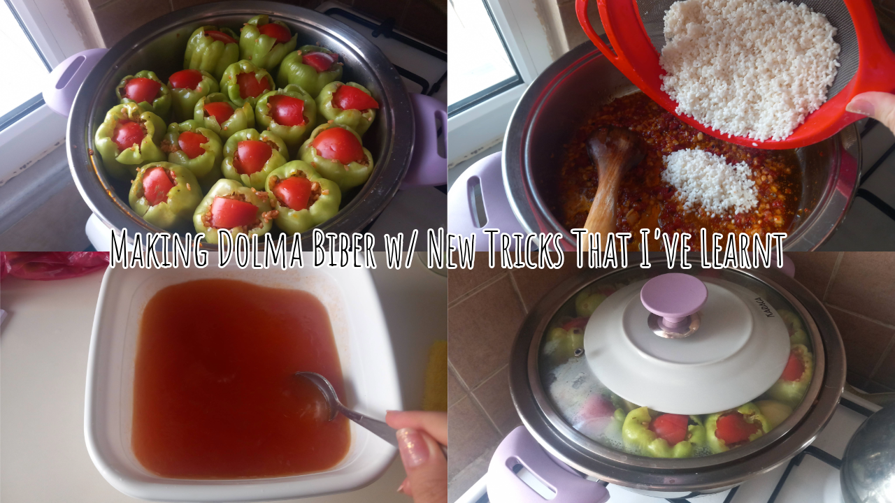Making Dolma Biber w/ New Tricks That I've Learnt (En-Tr)