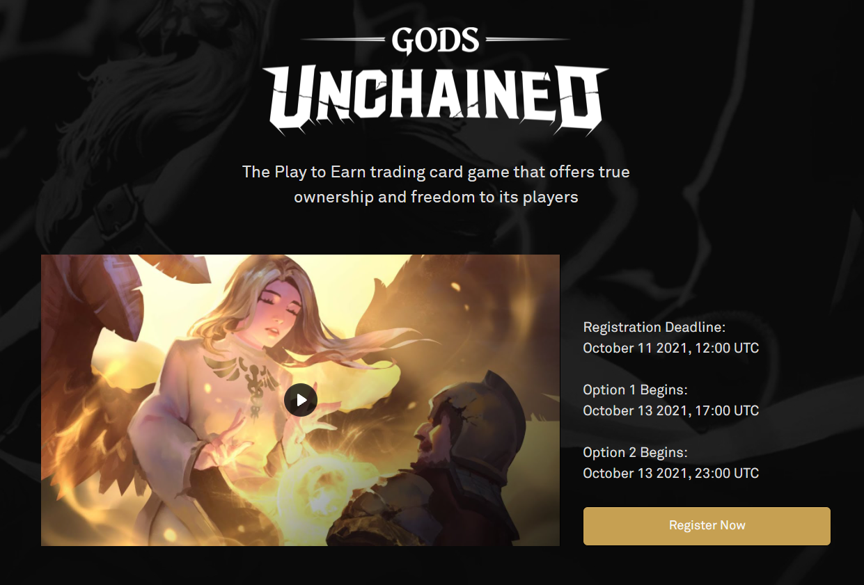 Gods Unchained item trading to move to new Immutable X marketplace