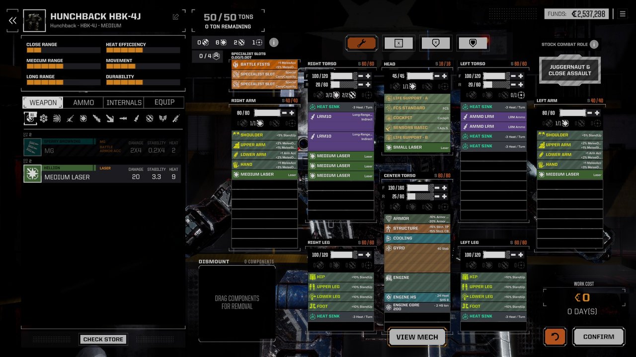 Mod Request: HTAL display for mech damage : r/BattleTechMods