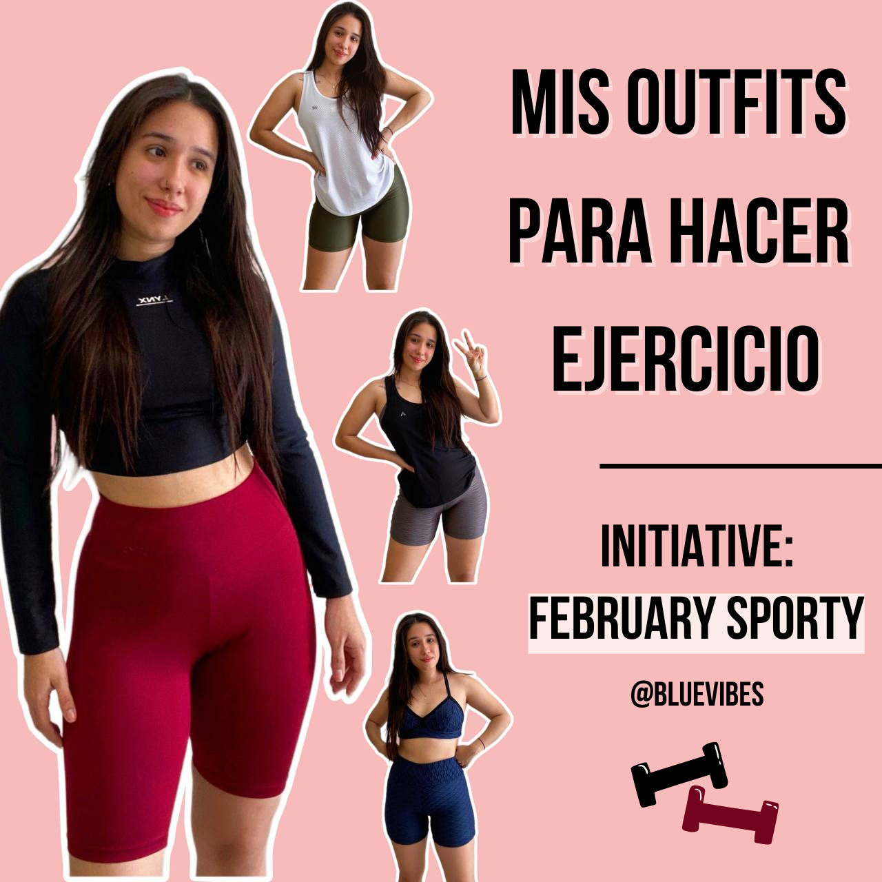My outfits for exercise ??‍♀️??‍♀️ | Initiative: February sporty  ?⚡️[ESP-ENG] | PeakD