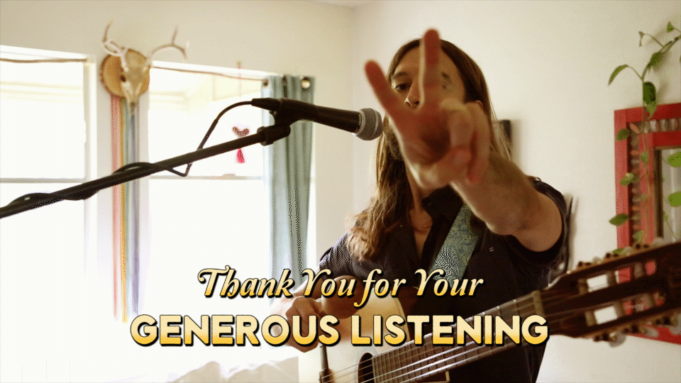Thank you for your generous listening