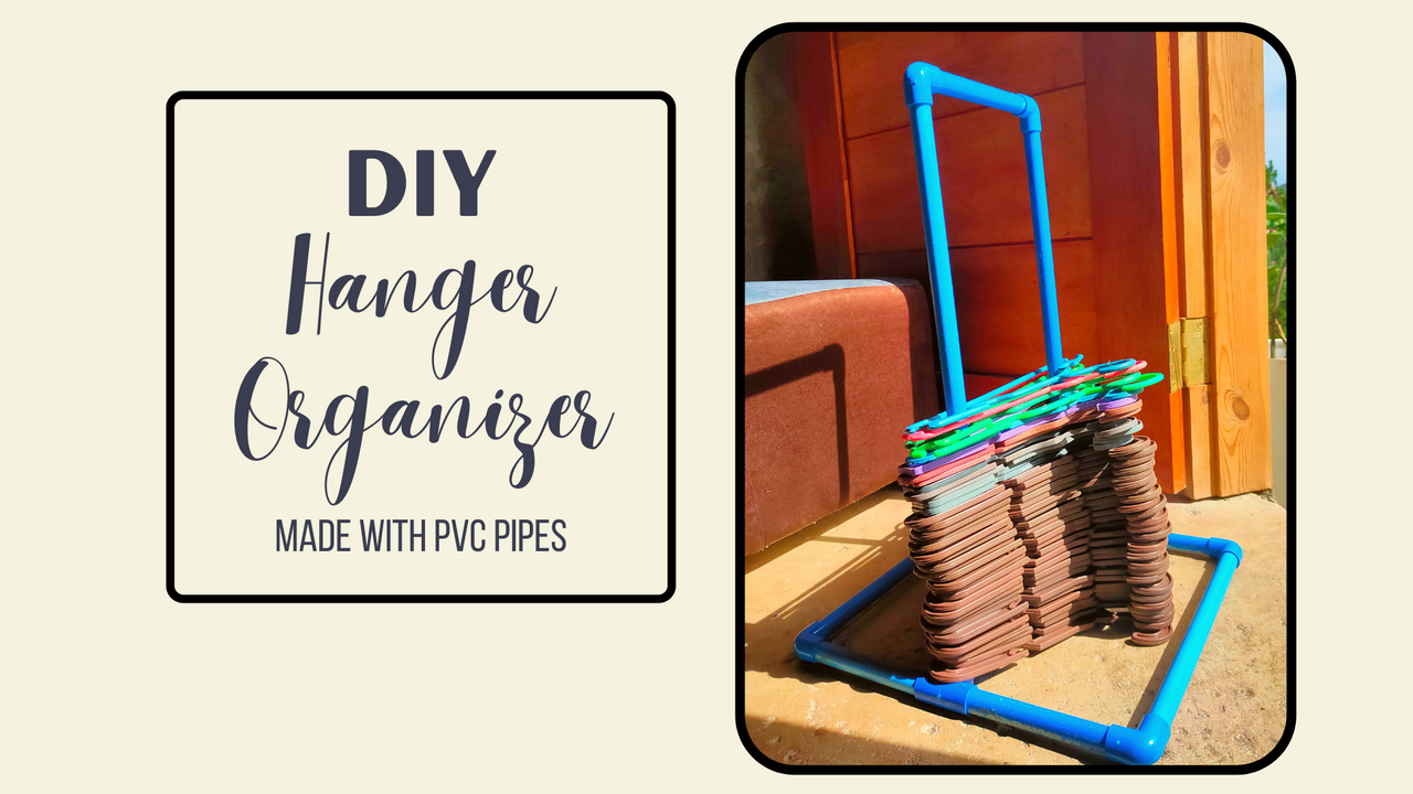 DIY CLOTHES HANGER ORGANIZER 