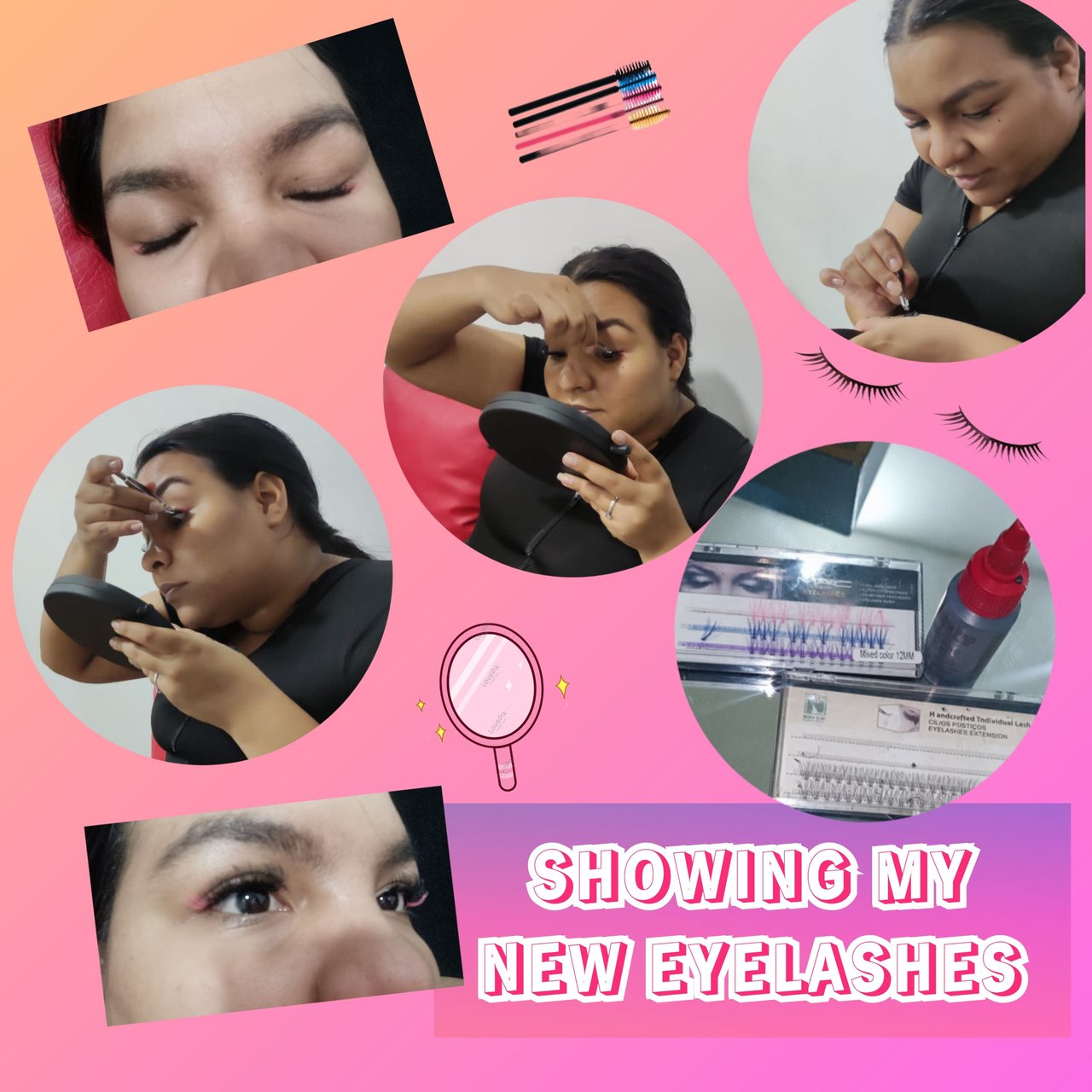 SHOWING MY NEW EYELASHES (ENG/ESP)