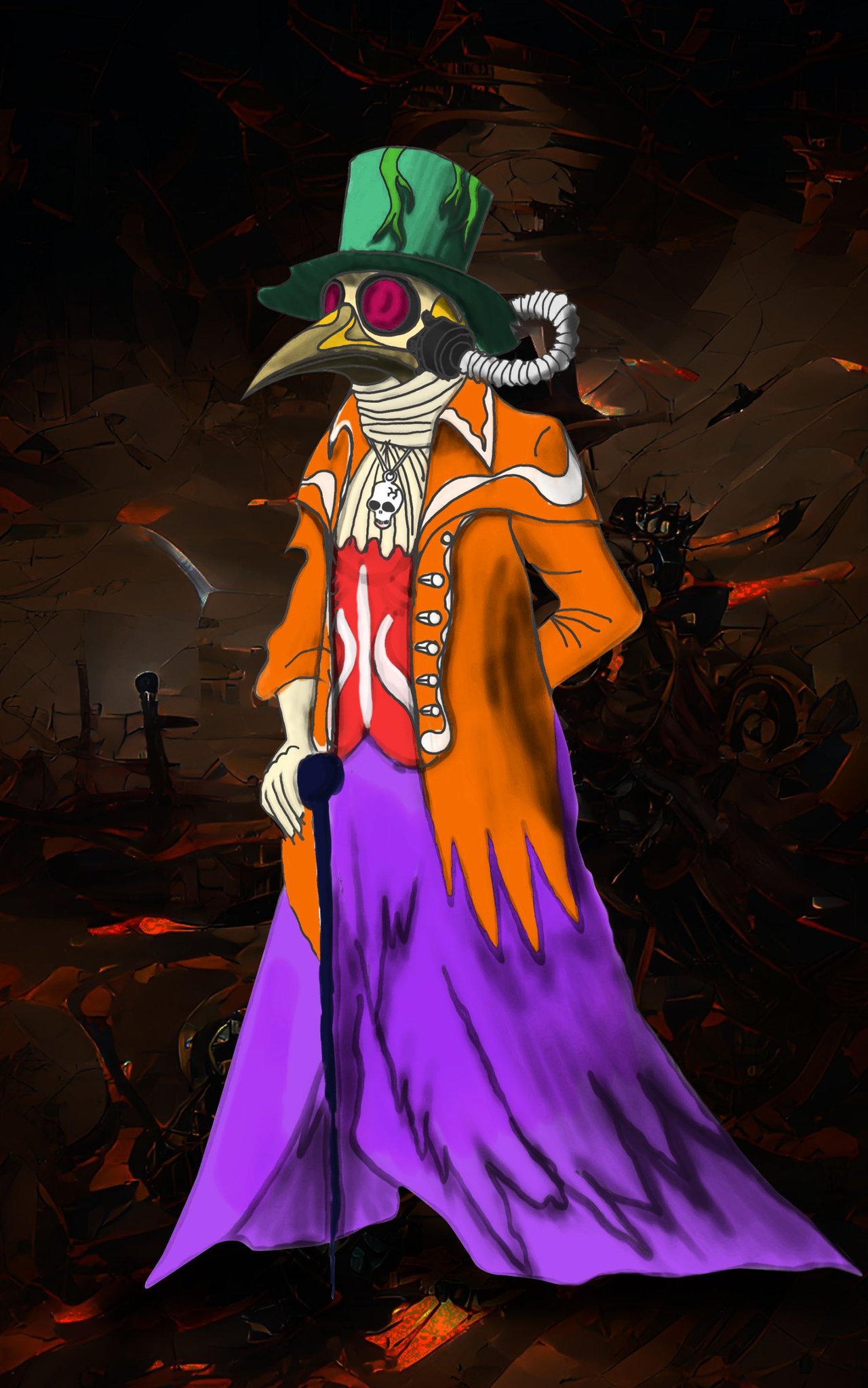 The character I made up for the urgent need of understanding who is Dr Blight