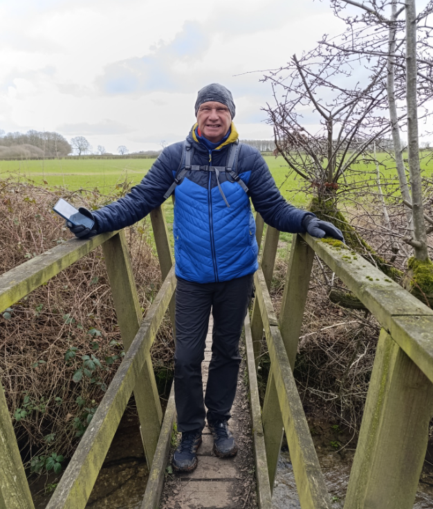 Setting a trail in England for the Hash