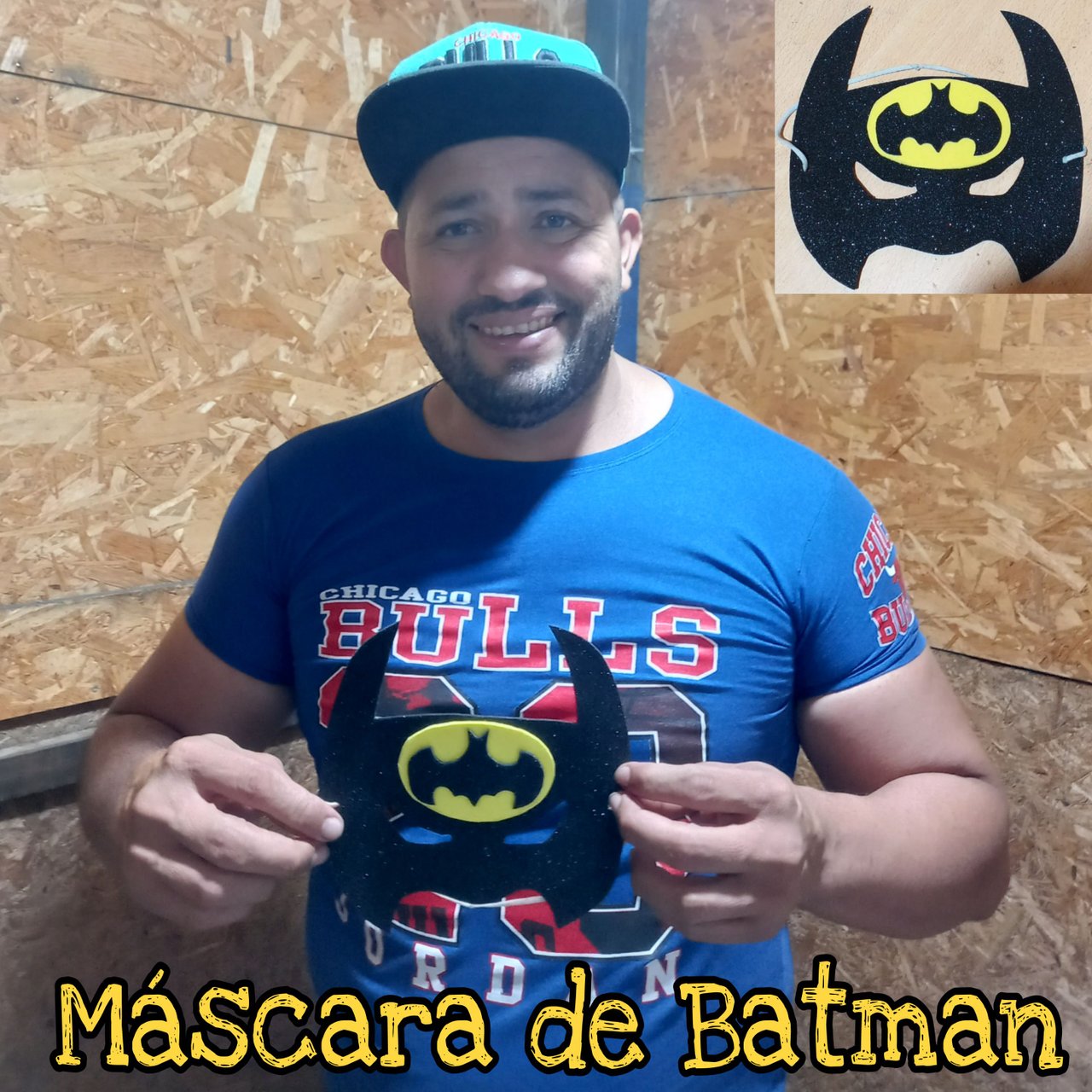 Esp/Eng) Super Máscara de Batman en Foami/Super Máscarade Batman en Foami |  PeakD