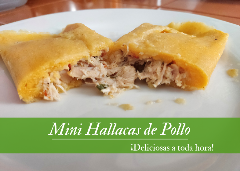 Mini hallacas de pollo / Una delicia venezolana para disfrutar en cualquier  momento | PeakD