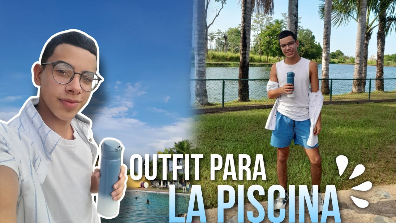 Outfit Blanco y Azul para la Piscina💙🌟 [ENG-SPA] | PeakD