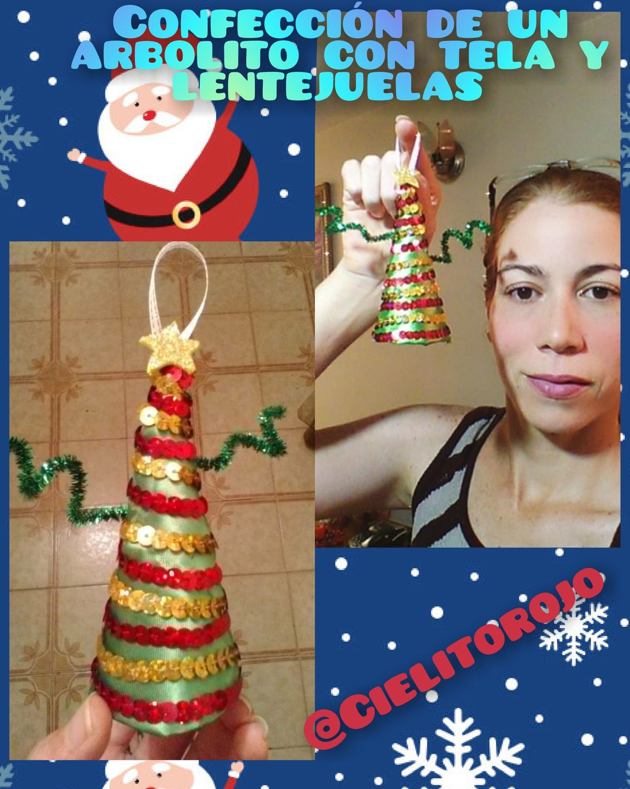 DIY Christmas tree gift topper – makeandtell