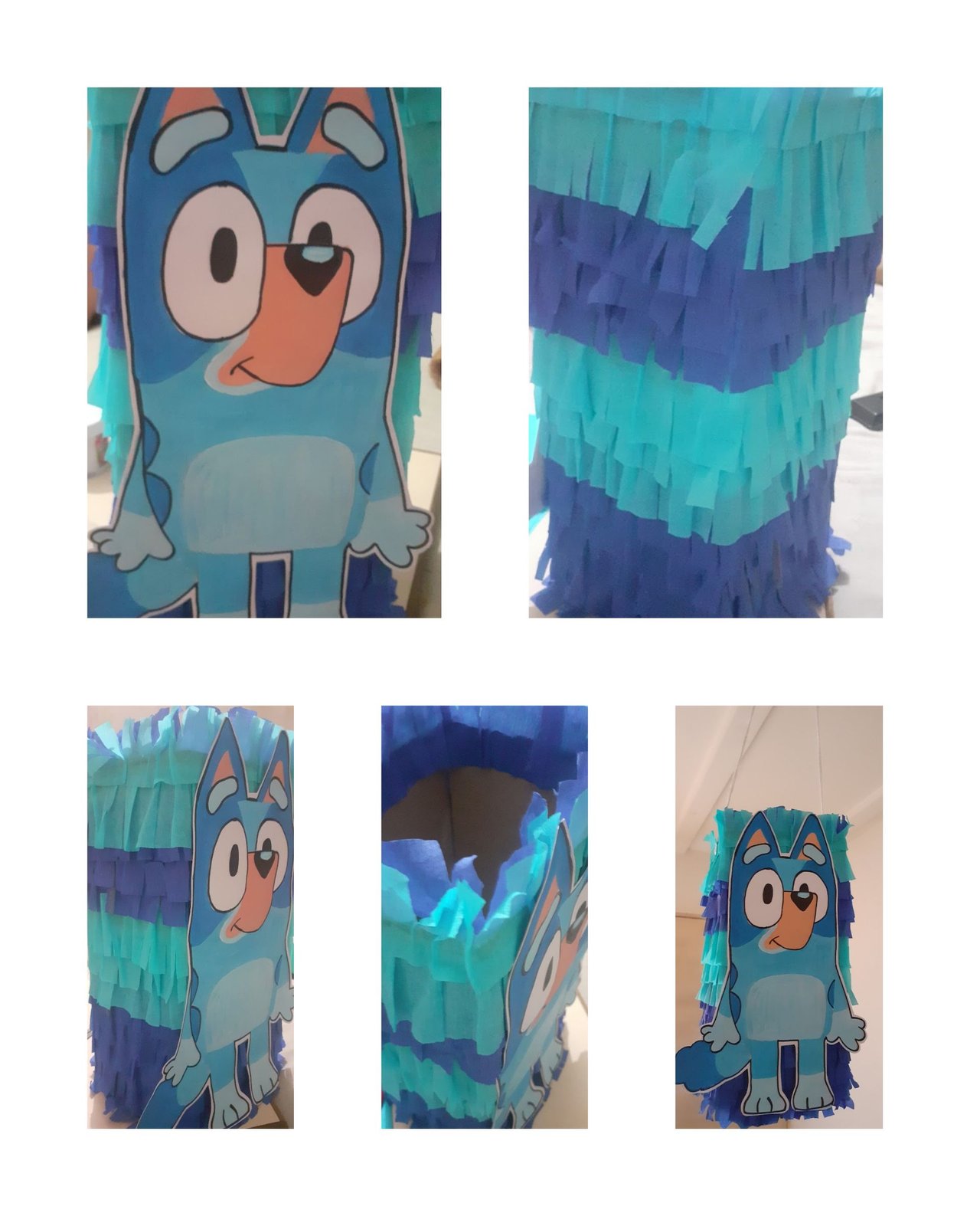 Piñata Decorativa para Cumpleaños Bluey