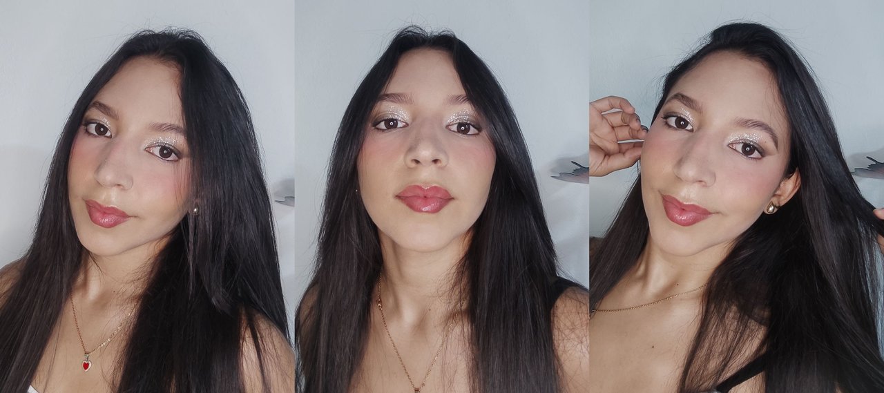 Maquillaje con Glitter/ Glitter makeup 🪩[Esp|Eng]