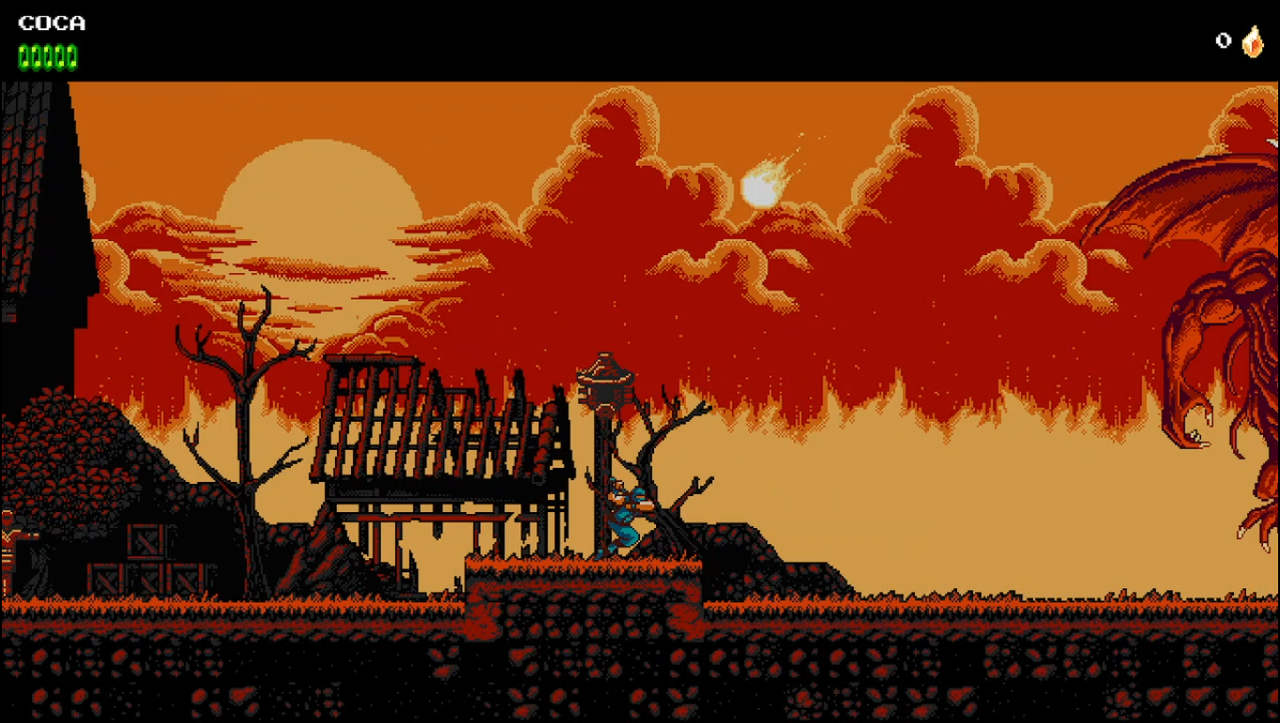 A modern classic with a stunning Pixel Art staging - Playing The Messenger  | PeakD