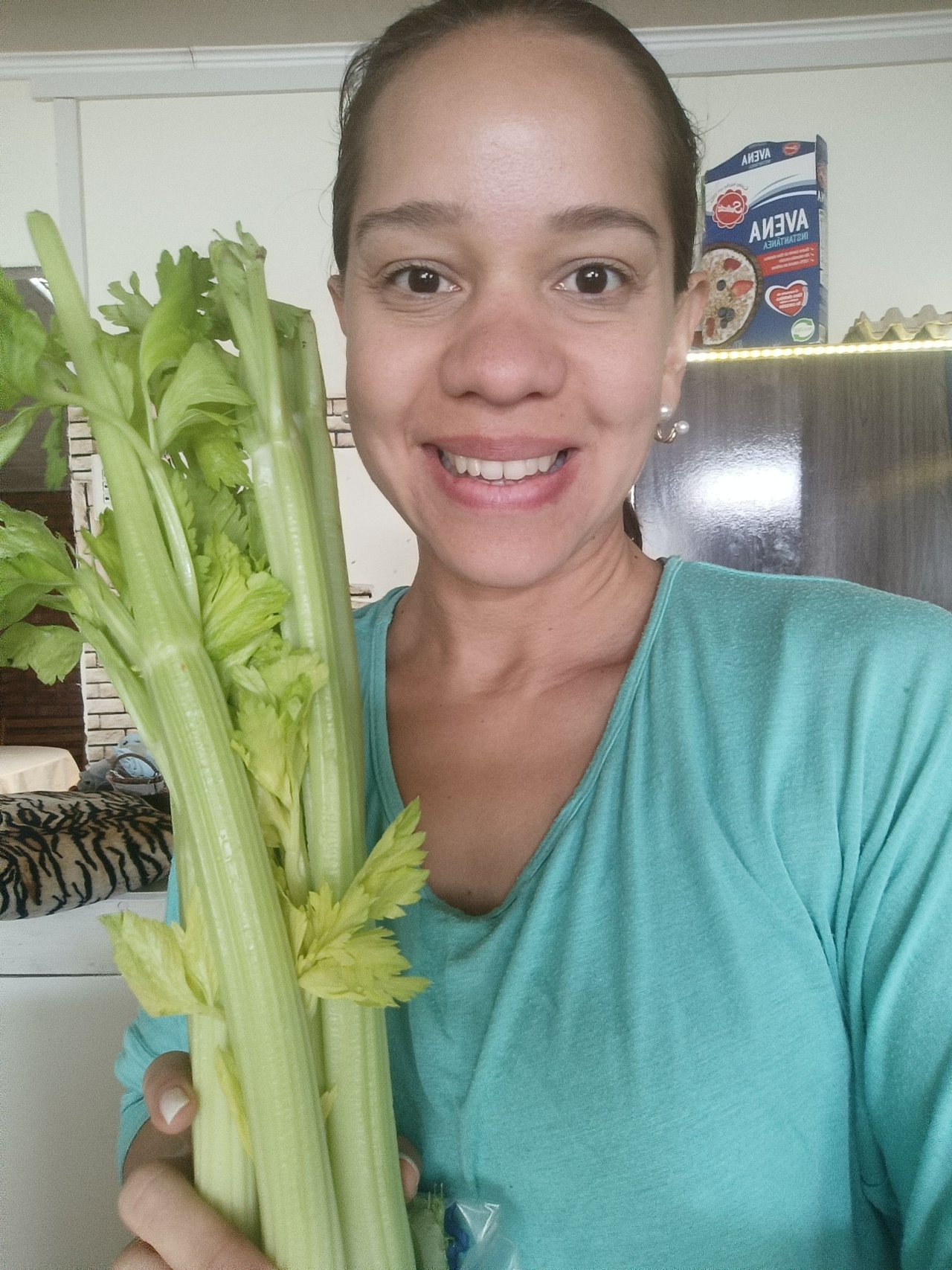 ESP-ENG.Mi ensalada de apio/My celery salad😋