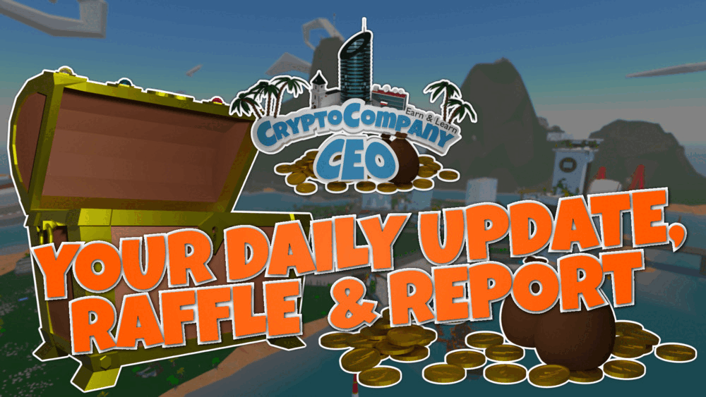 [ENG/DEU] Your Daily Report, Raffle, CCD Repurchase & Burn