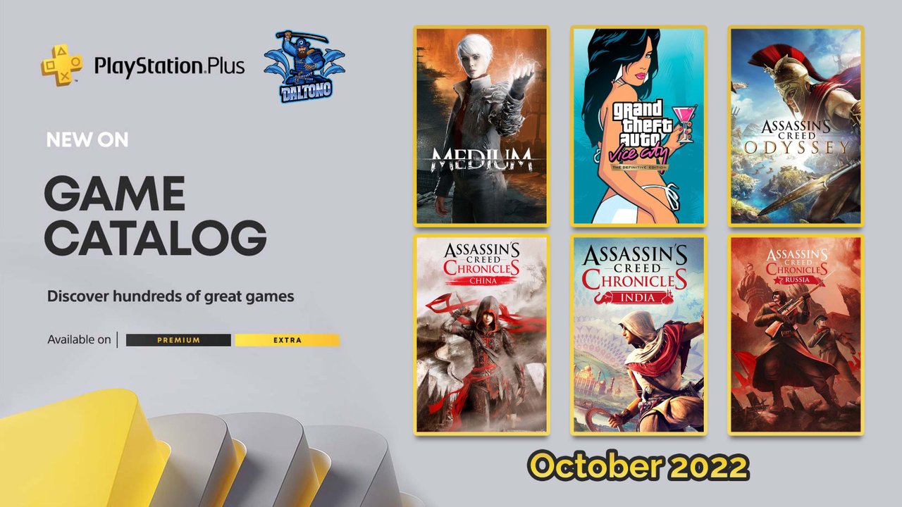 PS PLUS EXTRA: Games Catalogue 2022 