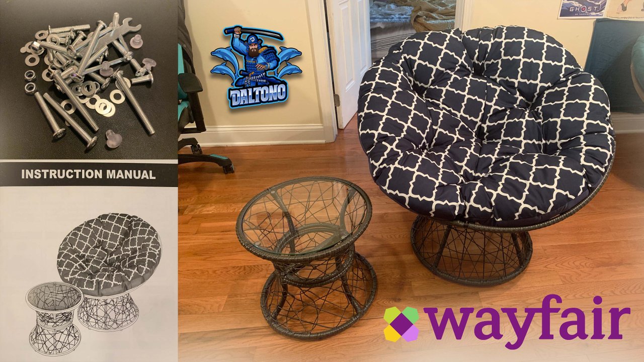 Wayfair papasan deals chair