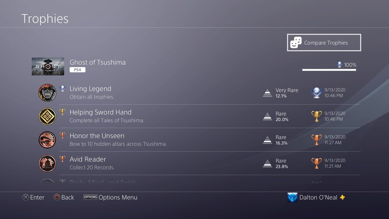 Spoiler Free Trophy Guide and Platinum Roadmap for Ghost of Tsushima (Full  Steps to Platinum) PS4 