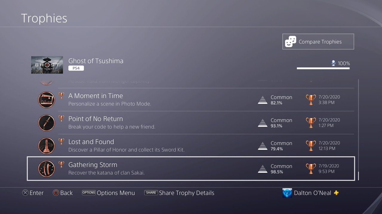 Ghost of Tsushima: All Trophies and How to Get the Platinum