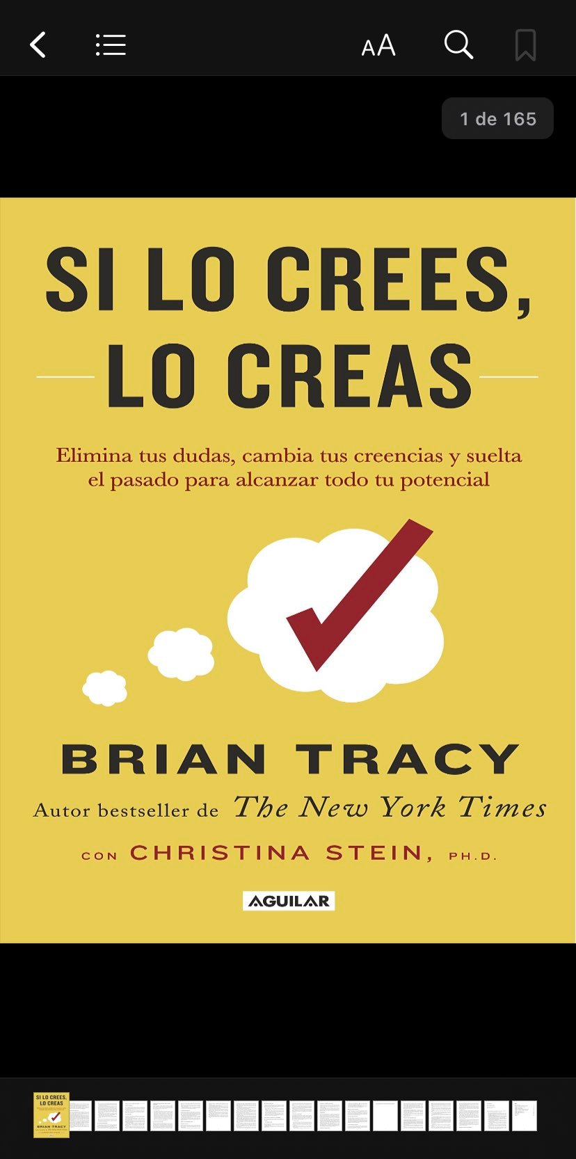 Resumen de Si lo Crees, lo Creas - Brian Tracy